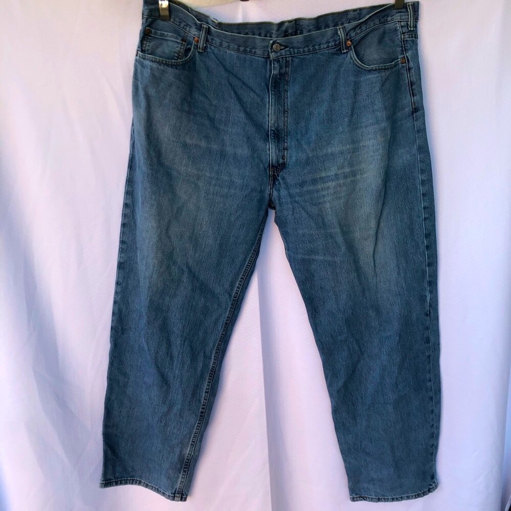 Levi’s 550 Strauss original riveted 50X32 men blue jeans 100% cotton